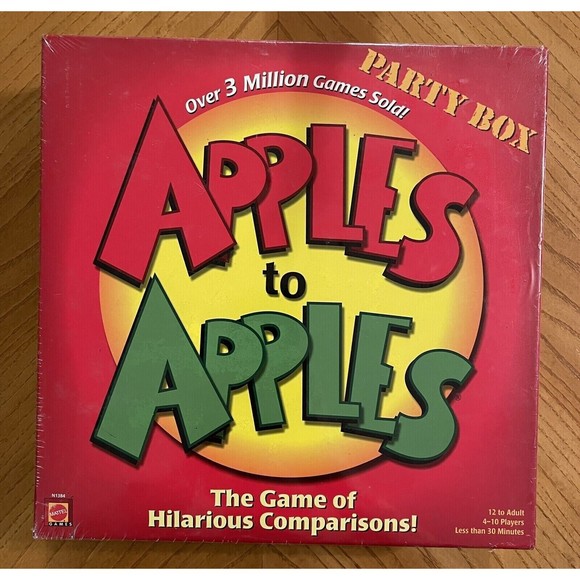 NEW Apples to Apples Party  Box  Game - Ages 12 to Adult 4-10 players - Picture 1 of 3